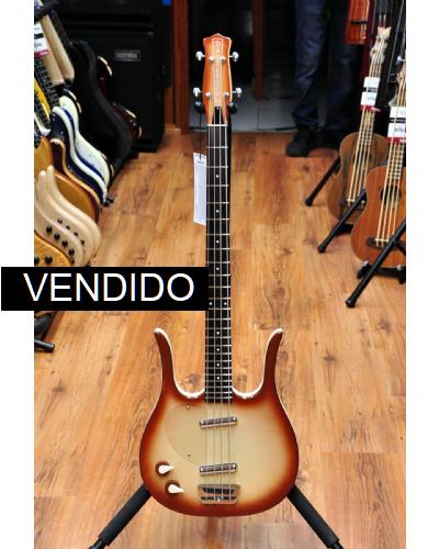 Danelectro Longhorn Bass Copper Left Handed